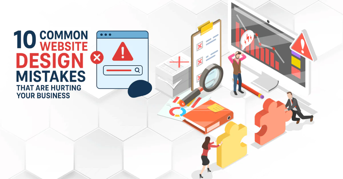 Common Website Design Mistakes That Are Hurting Your Business