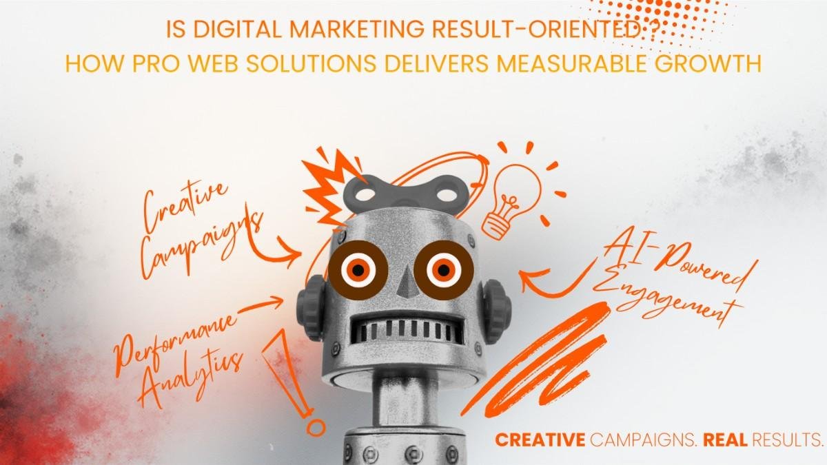 Robot promoting reult orineted digital marketing solutions